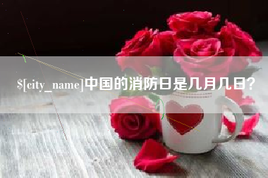 鹰潭中国的消防日是几月几日？