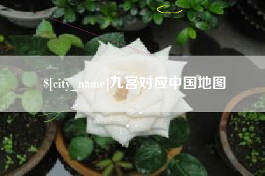 鹰潭九宫对应中国地图