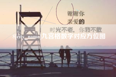 鹰潭九宫格数字对应方位图