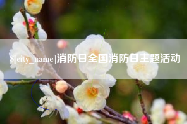 鹰潭消防日全国消防日主题活动