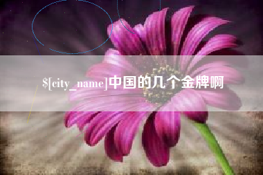 鹰潭中国的几个金牌啊