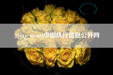 鹰潭中国执行信息公开网