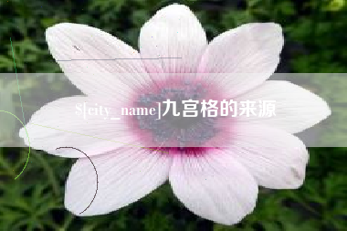 鹰潭九宫格的来源