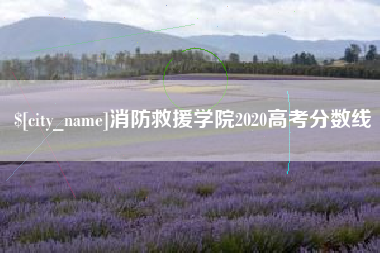 鹰潭消防救援学院2020高考分数线