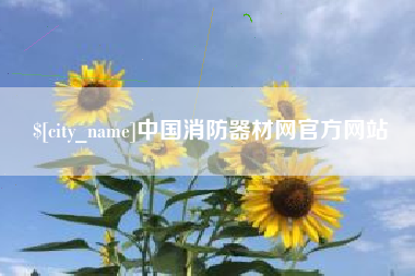 鹰潭中国消防器材网官方网站