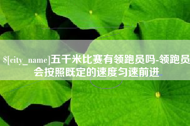 鹰潭五千米比赛有领跑员吗-领跑员会按照既定的速度匀速前进