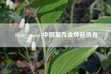 鹰潭中国第九金牌获得者