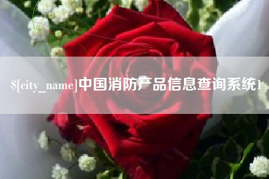 鹰潭中国消防产品信息查询系统1