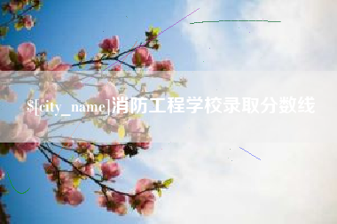 鹰潭消防工程学校录取分数线