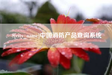 鹰潭中国消防产品查询系统