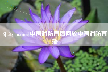 鹰潭中国消防直播回放中国消防直播