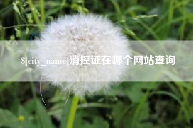 鹰潭消控证在哪个网站查询