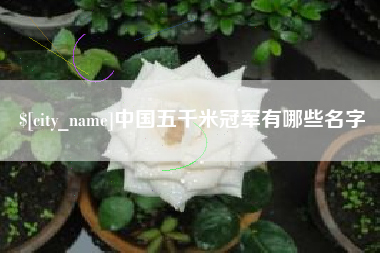 鹰潭中国五千米冠军有哪些名字